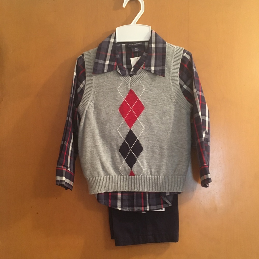 New Boys 3 piece dressy casual outfit